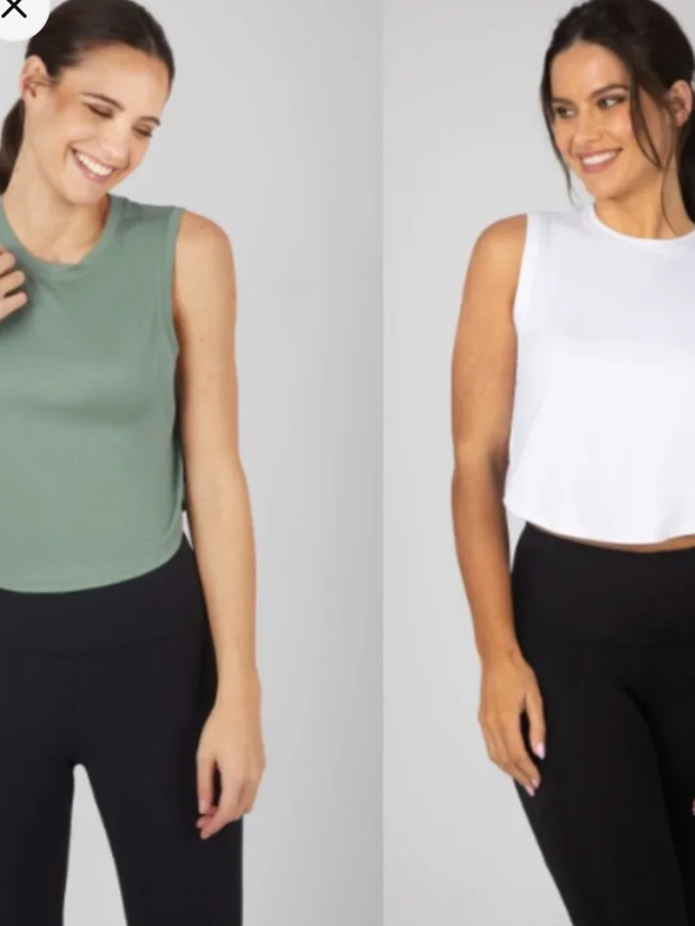 Set of two (2) workout tops